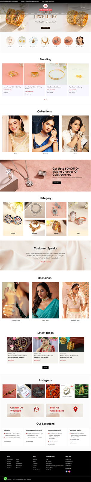 PP Jeweller Online Store
