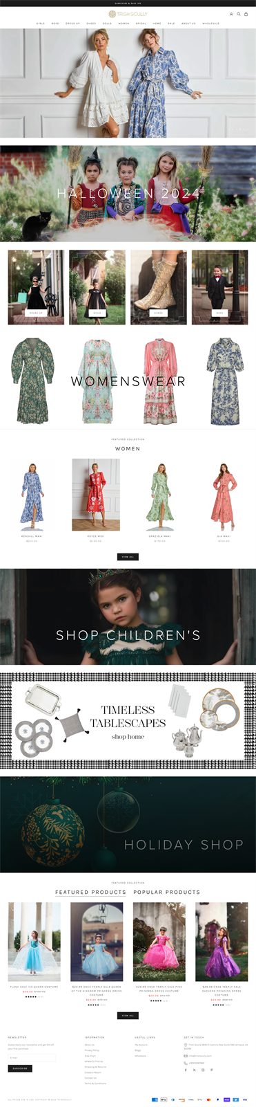 Trish Scully Apparel eCommerce